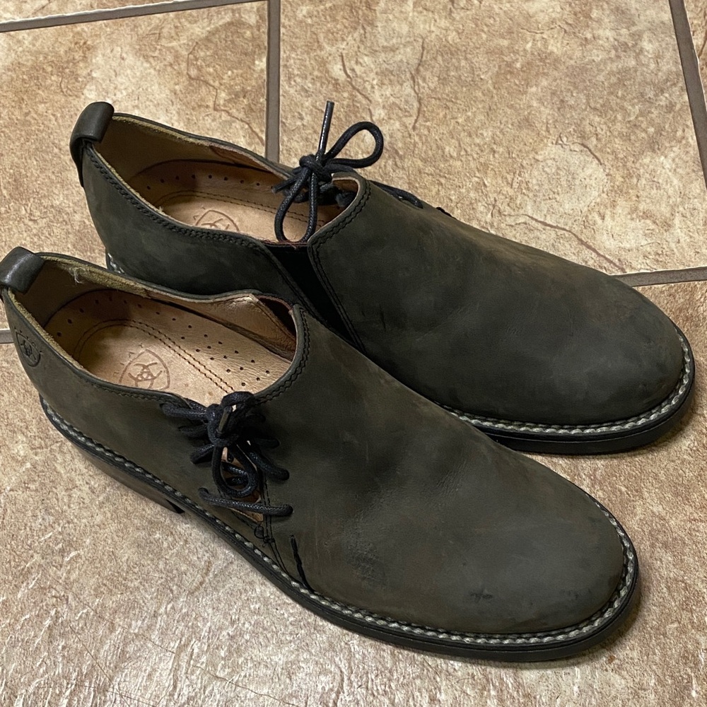 Ariat Women’s Wicklow Side Tie Leather Size 7-7.5 Shooties Western Office Fall